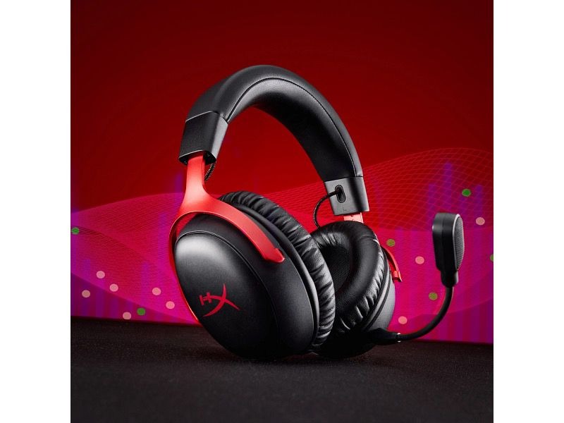 HyperX Cloud III S Wireless Black-Red